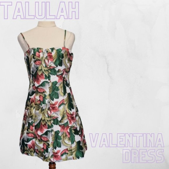 TALULAH Dresses & Skirts - Talulah Valentina Multicolour Floral Mini Dress Size S